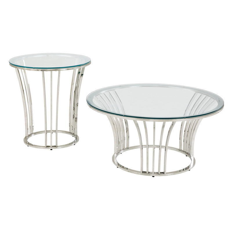 Ensemble de tables basses 2 pièces Wilfong