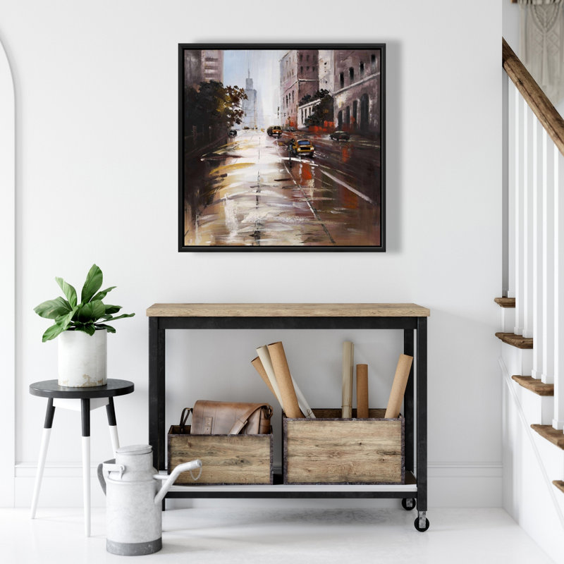«Morning Street Scene»
