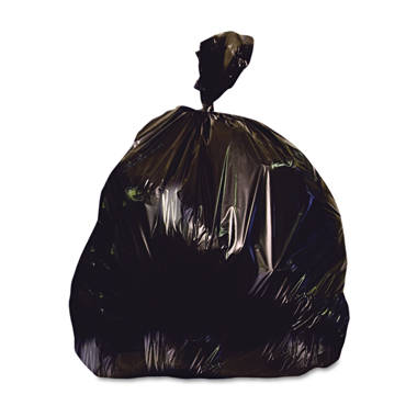 Tough Guy Recycled Trash Bag, 10 gal, Black, PK500 784JG4