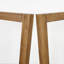Shanay Oak Round Solid Wood Dining Table-621517398-621517397