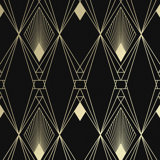 Geometric Metallic Wallpaper Double Roll