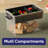  2.4 Qt. Clear Mini Storage Bin with Lid, Plastic Organizing Storage Box for Home, 36 Pack-506072676