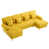 Velours côtelé jaune est en rupture de stock