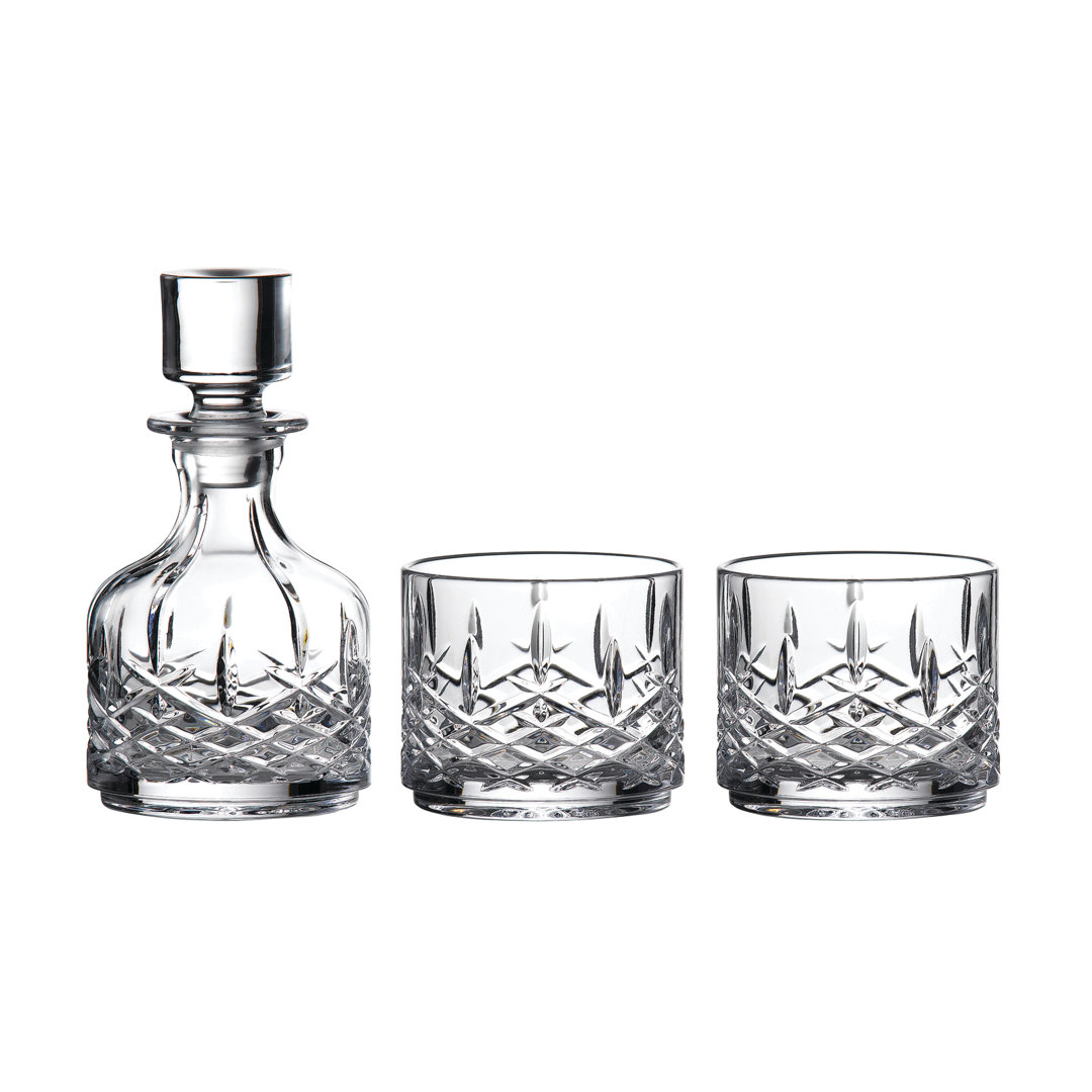 Waterford, Marquis Markham - Stacking Decanter and 2 Tumblers