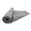 Tapis gris tissé à la main-897215331
