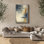 Art mural encadré, rétro, antique et classique pour chambre à coucher - 24 po x 36 po