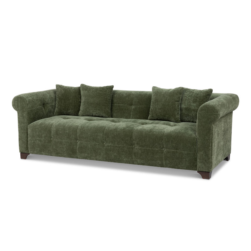 Tuxedo Sofa, Taupe, Green