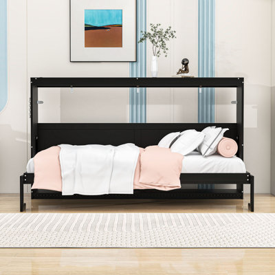 Murphy Bed with LED Lighting and Built-In USB Outlet