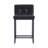 24'' Upholstered Counter Height Bar Stools with Metal Frame Set of 3-122875855