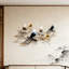 Décoration murale en métal oiseau volant moderne, oiseaux volants minimalistes, art mural