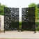 Helary Outdoor Privacy Screen Freestanding with Panels for Patio Fence
