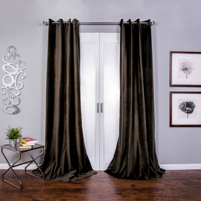 Cotton Semi Sheer Curtain Single Panel