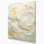 Aquarelle abstraite 63, art mural sur toile beige