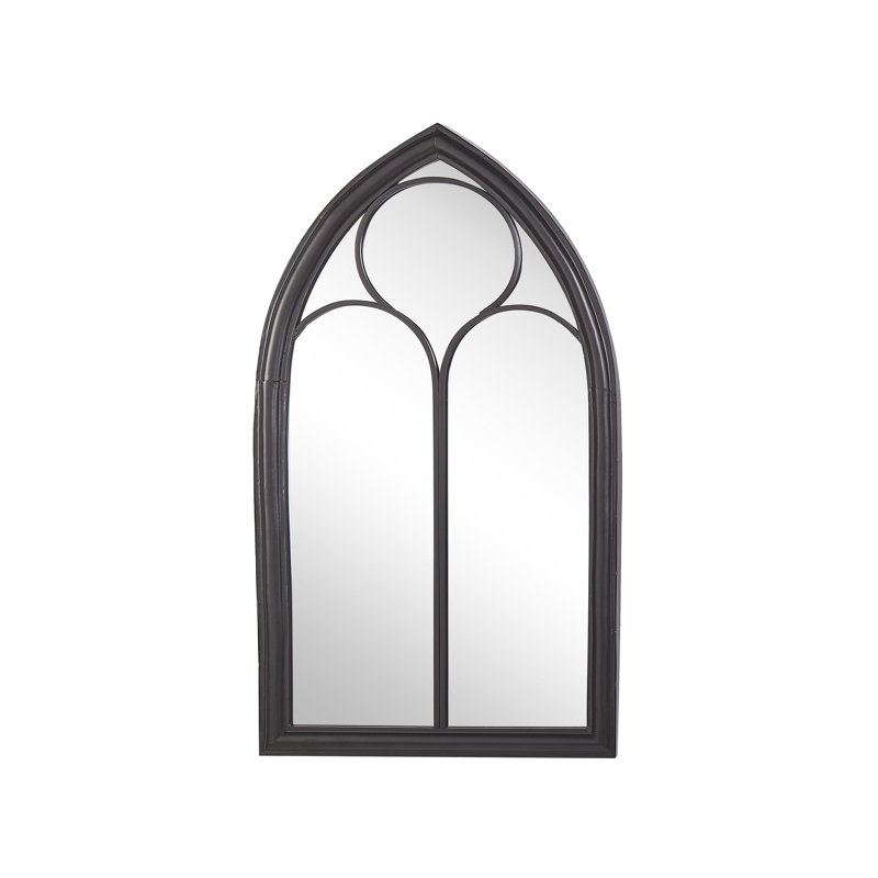 Haffey Metal Flat Wall Mirror