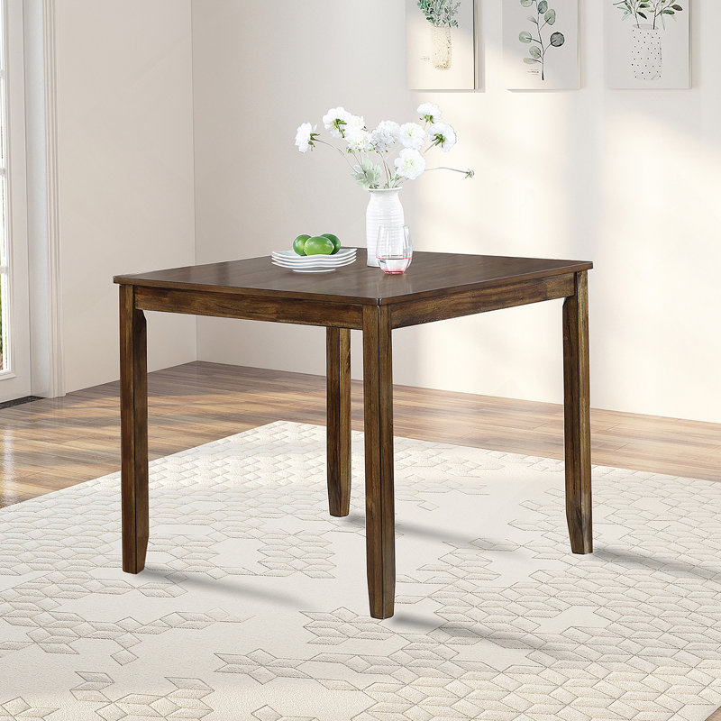 Table de salle à manger en bois, table de cuisine pour petit espace, table de salle à manger pour 4 personnes