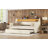 Twin Size Daybed With Trundle, Upholstered PU Leather With Charging Station And LED Lights-356123433