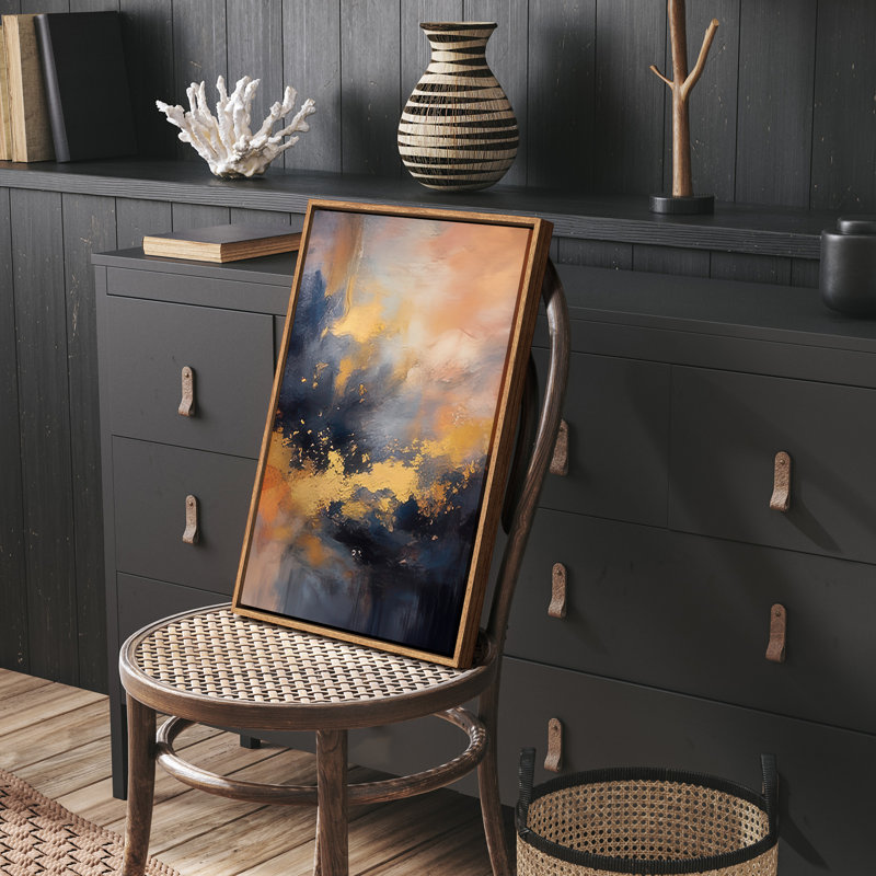 Art mural encadré, rétro, antique, classique pour chambre à coucher , H 24 po x l 16 po, Naturel