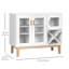 Commode d'appoint en miroir