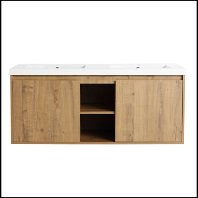 Delancy 47.60'' Double Bathroom Vanity with Top
