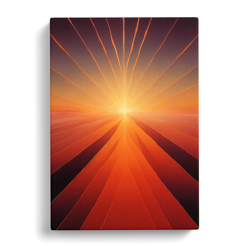 Desert Flame - Wrapped Canvas, 50cm H x 35cm W x 3cm D
