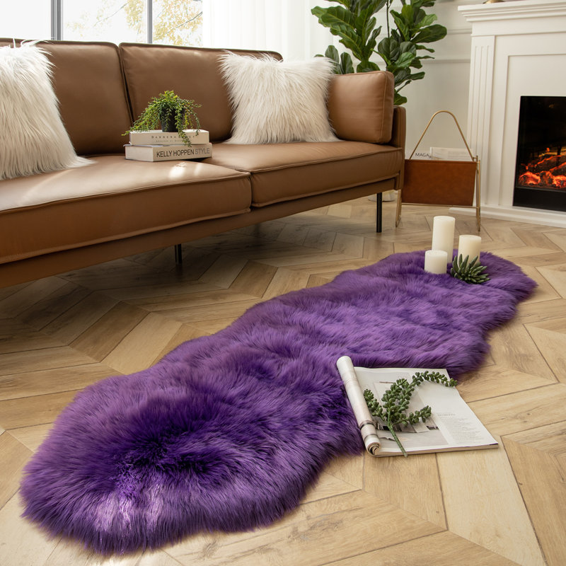 Tapis Indeigh, Nouveauté 2 pi x 6 pi, Bleu