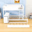 Lit superposé avec lit gigogne simple, prises USB et tiroirs de rangement, tablettes-1685803014-1685803018