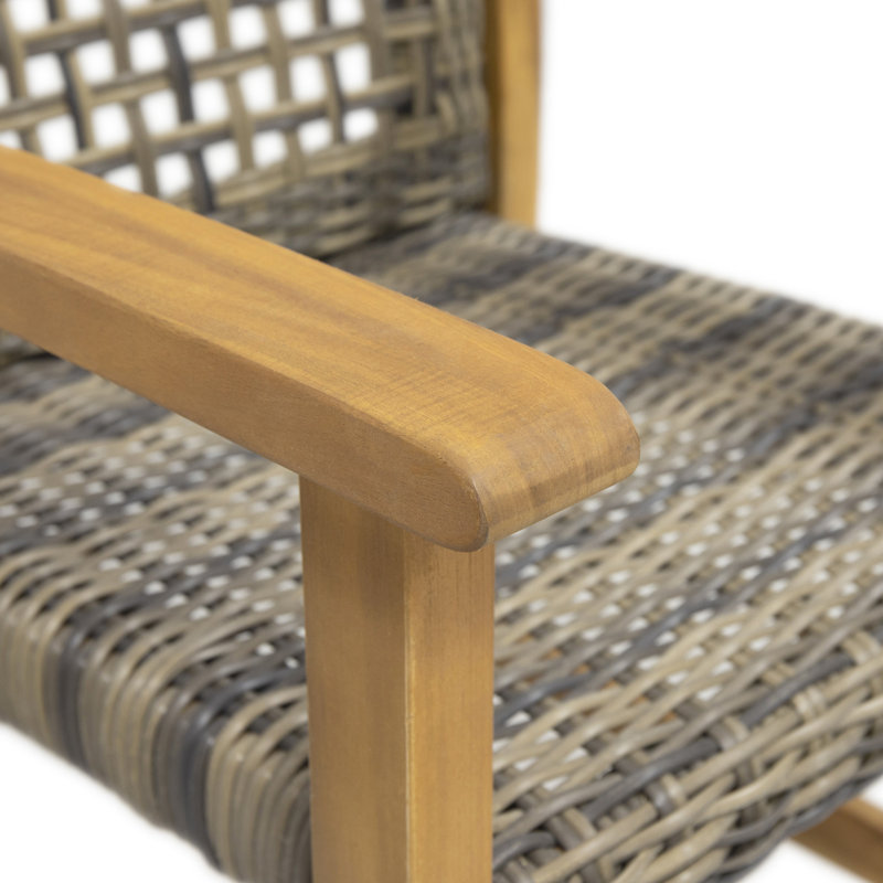 Chaise de salle à manger en bois et en bois