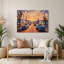 "Transport Route 66", art mural en métal brun-688918352