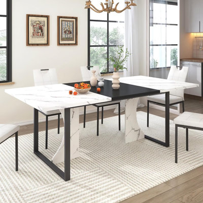 71" Rectangular Dining Table for 6 People