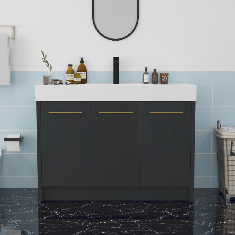 Ensemble de meuble-lavabo autoportant