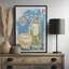 Impression sur toile Gestural Floral Tableop II par June Erica Vess-742864609-742864603-742864605