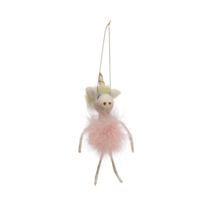 6'' Fabric Hanging Figurine Ornament