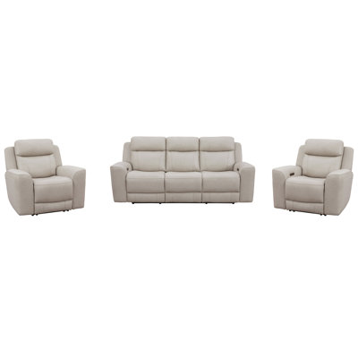 Jaspyr Power Reclining Sofa And 2 Recliners