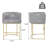 25.5'' Upholstered Counter Height Bar Stool with Barrel Backs Set of 2-109916630-109916631