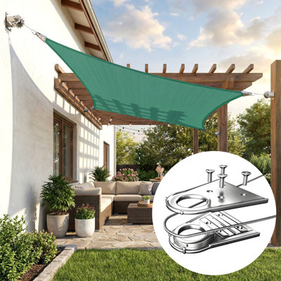Reinforced Super Ring Rectangle Shade Sail