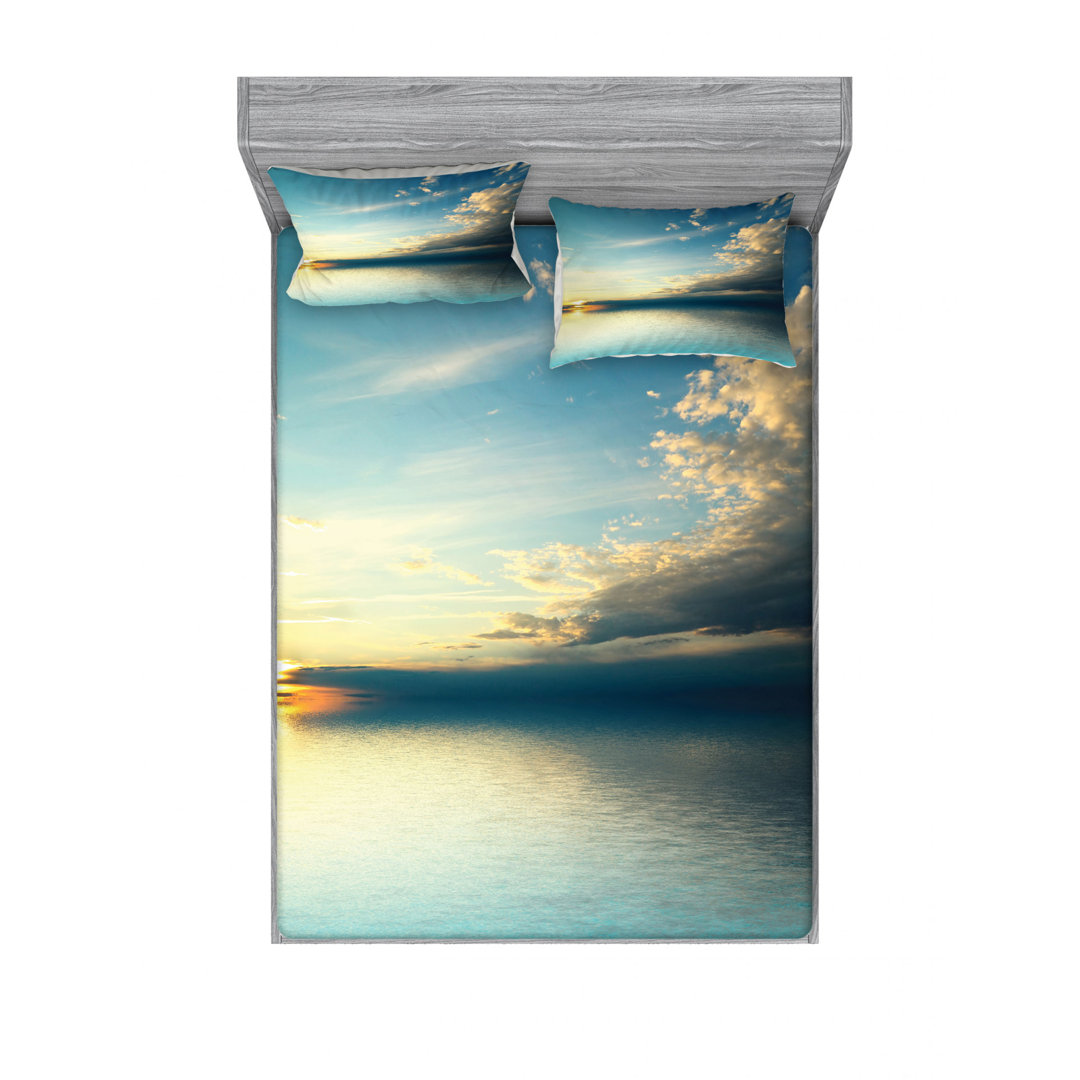 Microfiber Sheet Set Ambesonne 