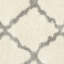 Tapis ivoire / gris à motif géométrique Alonnah-1777637958