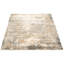 Tapis décoratif en viscose de conception unique 5 pi 4 po x 7 pi 8 po noué à la main New Age