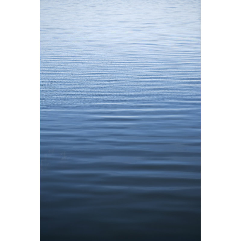 Water Surface 1 Piece Wrapped Canvas Wall Art, 122cm H x 81cm W x 3.8cm D