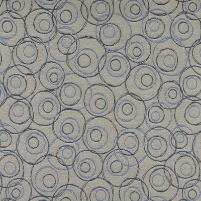 Tissu géométrique circulaire