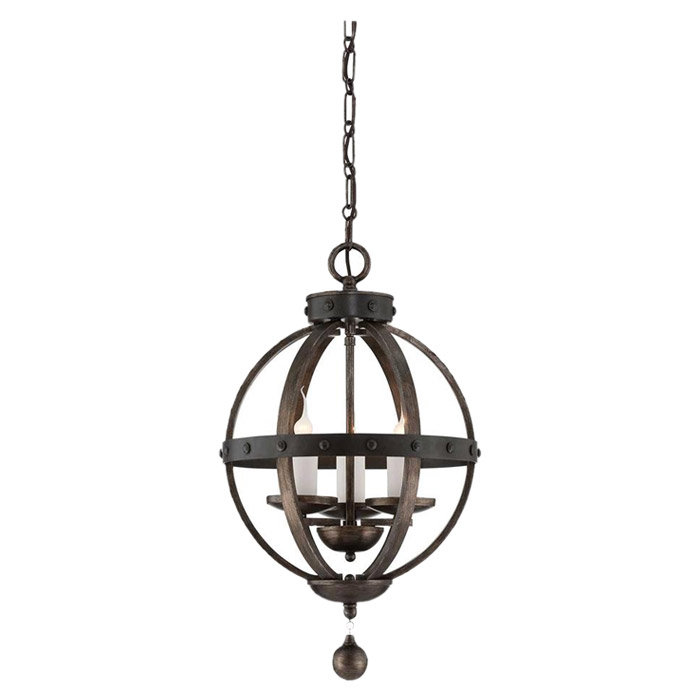 Lustre globe à 5 lumières Wilburton