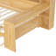 Lit de jour en bois avec lit gigogne et bureau pratique - Étude de rangement en bois de qualité-1934168816-1934168821