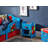 Spider-Man Bedside Table: Sturdy Engineered Wood Construction featuring a 2-tier Design for Ample Storage, Small Side Table with Drawer and Storage Shelf for Kid's Bedroom