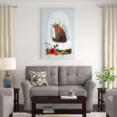 Snow Globe Village IV by Victoria Barnes - Graphic Art Print
