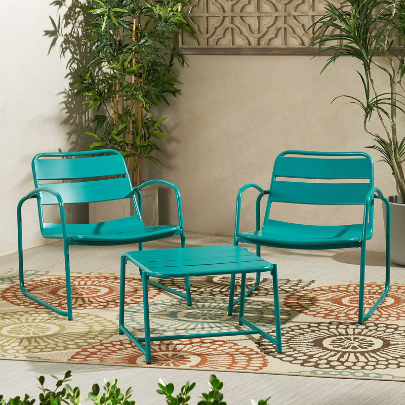 CONRAD  CHAT SET, Teal