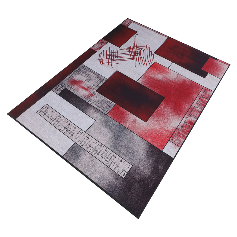 Bertell Abstract Area Rug, Rectangle 160 x 230cm