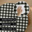 Nappe PEVA imperméable Buffalo Gingham avec envers en flanelle, repas intérieur et extérieur-131239492