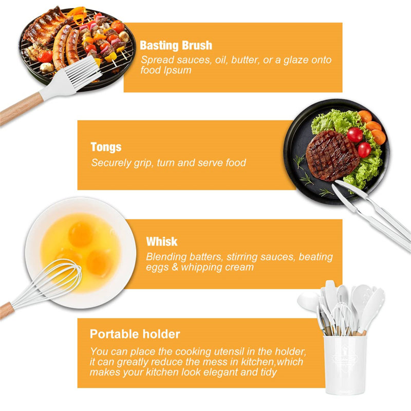 12 - Piece Plastic Cookware Set