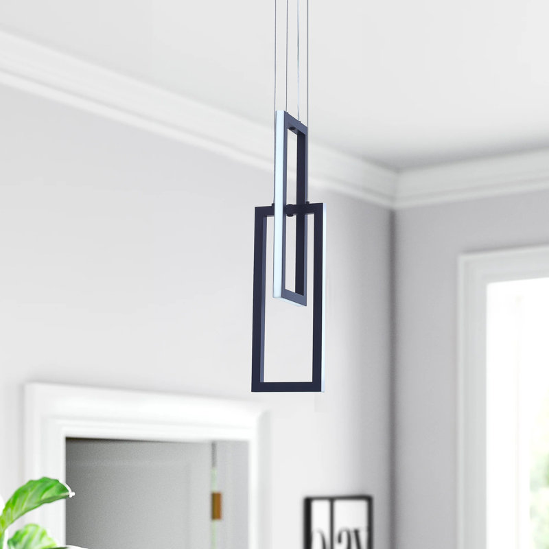 Marazi 2 - Light LED Unique/Statement Pendant, Black