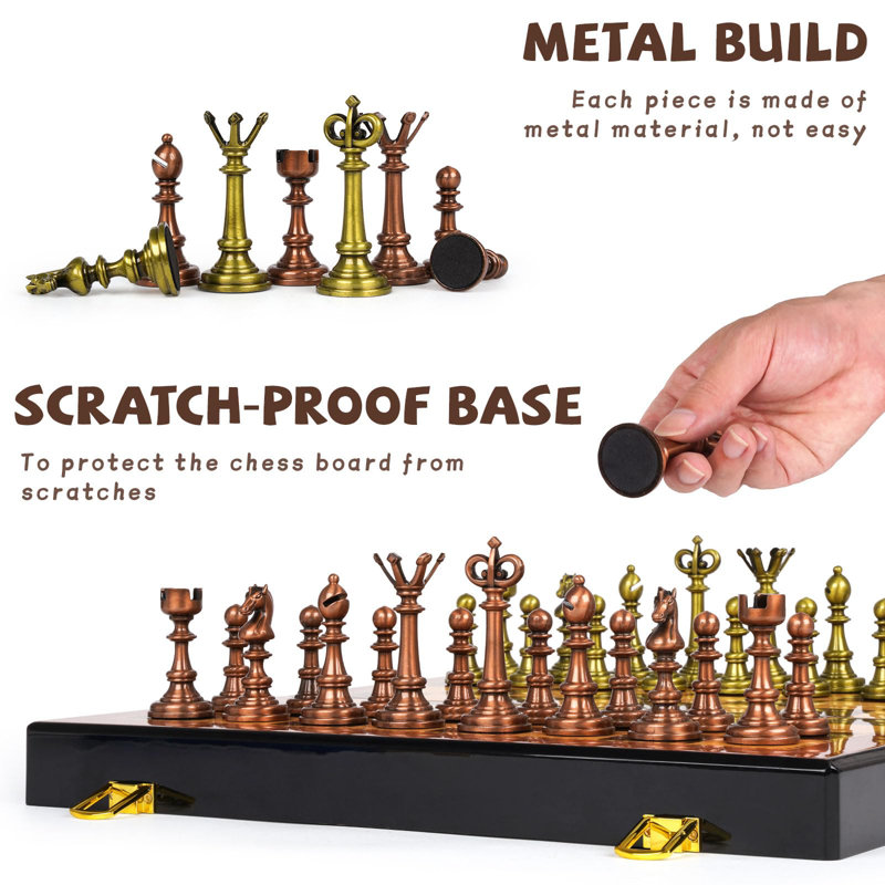 Bisiot 15.3'' L Manufactured Wood Game Set